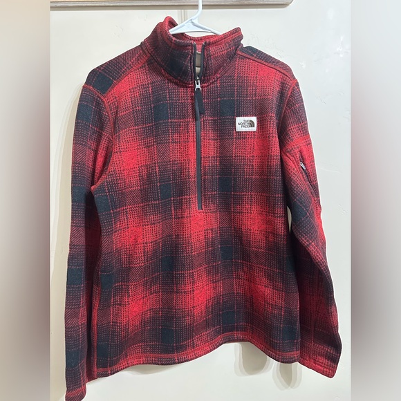 The North Face Tsillan Men's 1/4-Zip Fleece Pullover - Picture 2 of 7